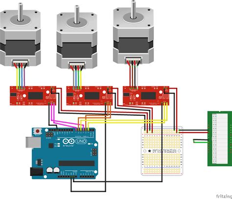 cnc machine wiring diagram|cnc stepper motor wiring diagram.